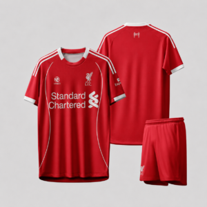 Áo Bóng Đá Liverpool Sân Nhà 2025-2026 – Đỏ Truyền Thống