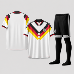Áo Bóng Đá Đội Tuyển Đức Trắng World Cup 2026–2027