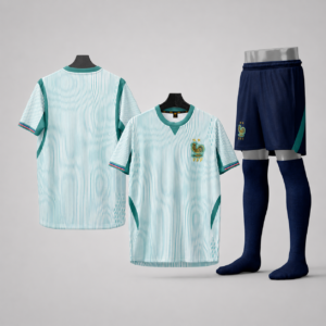 Áo Bóng Đá Đội Tuyển Pháp Xanh Ngọc World Cup 2026–2027