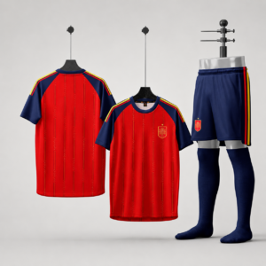 Áo Bóng Đá Đội Tuyển Tây Ban Nha Đỏ World Cup