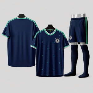 Áo Bóng Đá Đội Tuyển Đức Xanh Đen World Cup 2026–2027