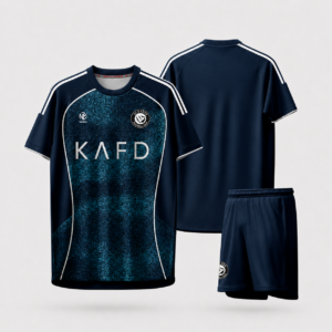 Áo Bóng Đá Al Nassr Sân Nhà 2025-26 Xanh Navy