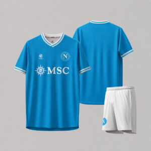 Áo Bóng Đá Napoli Sân Nhà 2025-26 – Xanh Napoli