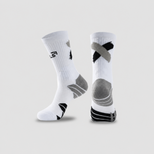 Tất Thể Thao Chuyên Nghiệp Spinnix ProX Trắng Cam
